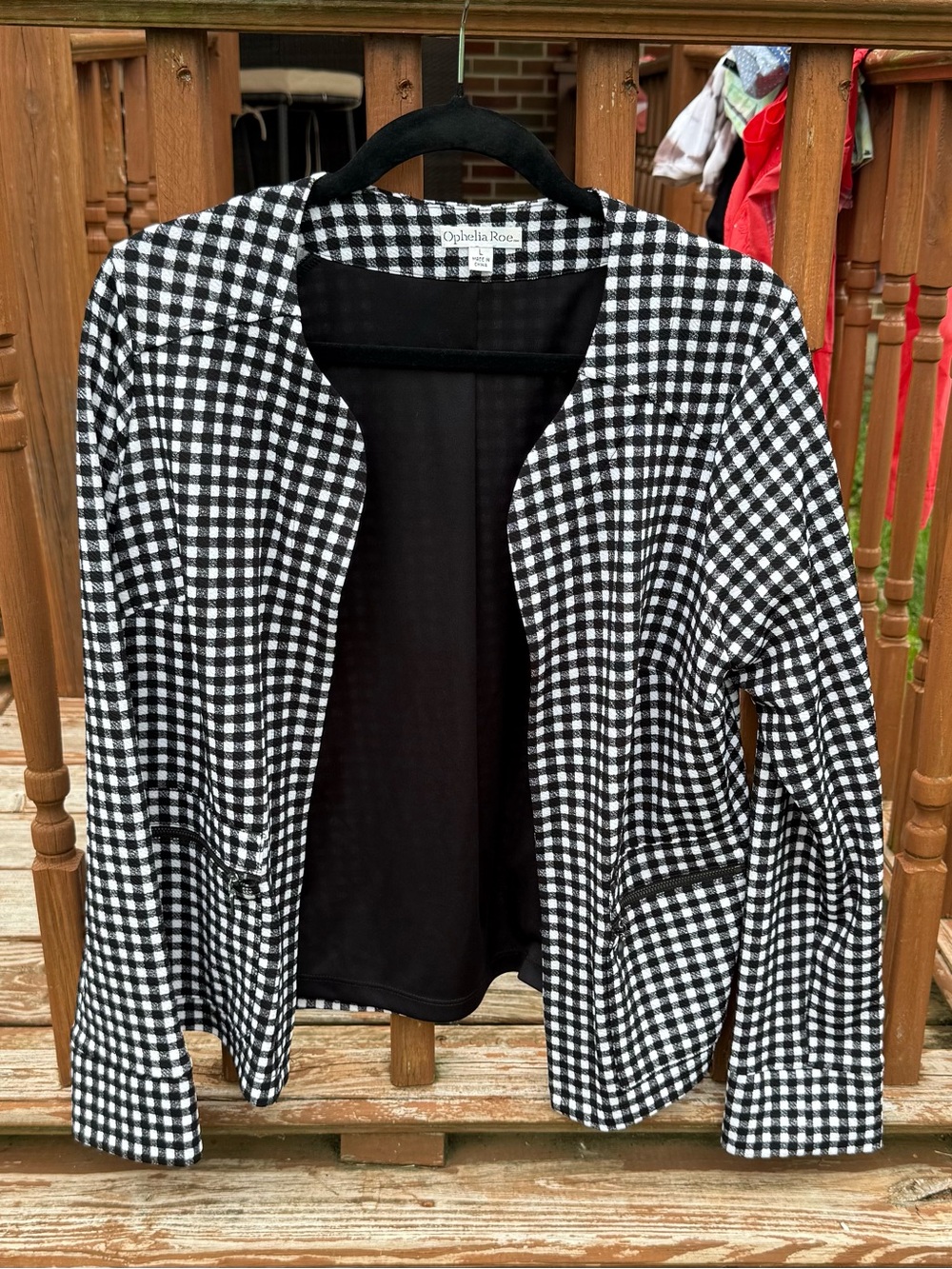 Ophelia Roe Open Blazer - Size Large